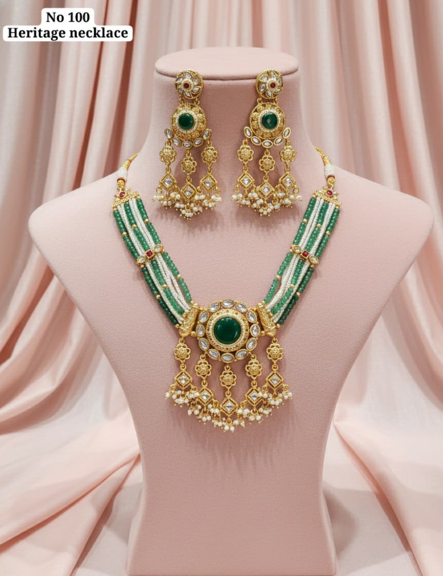 Royal Emerald Necklace 35